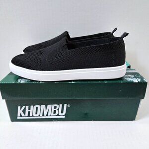 Khombu Harriet Comfort Slip On Breathable Mesh Loafers Womens 6.5 NEW